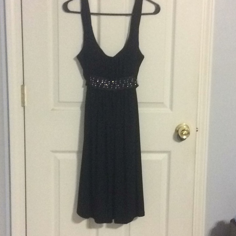 Bisou Bisou Black Petite Cocktail Dress